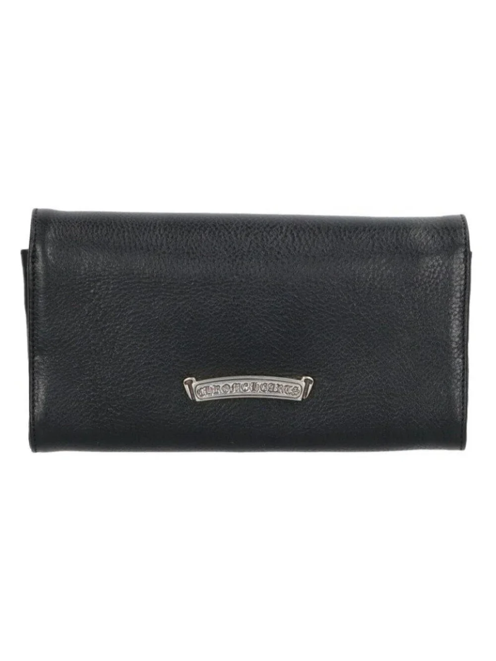 Chrome Hearts Judy Cross Ball Button Leather Wallet